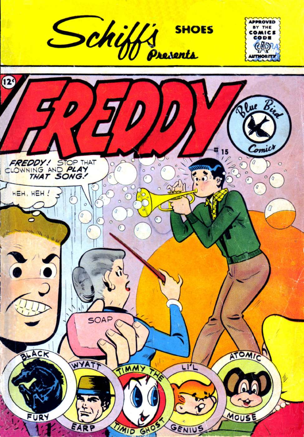 Book Cover For Freddy 15 (Blue Bird)
