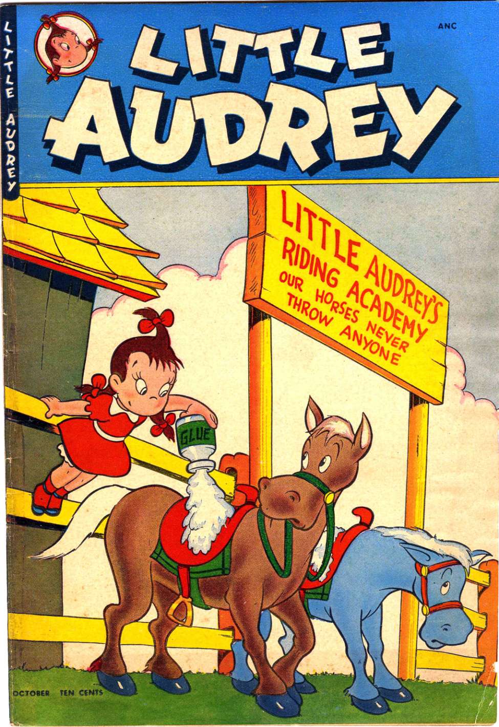 Book Cover For Little Audrey 7