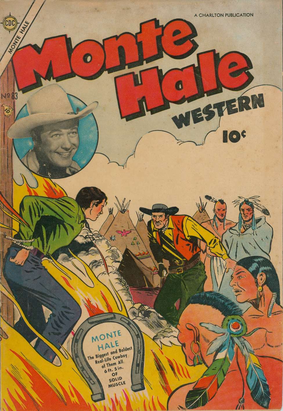 Comic Book Cover For Monte Hale Western 83