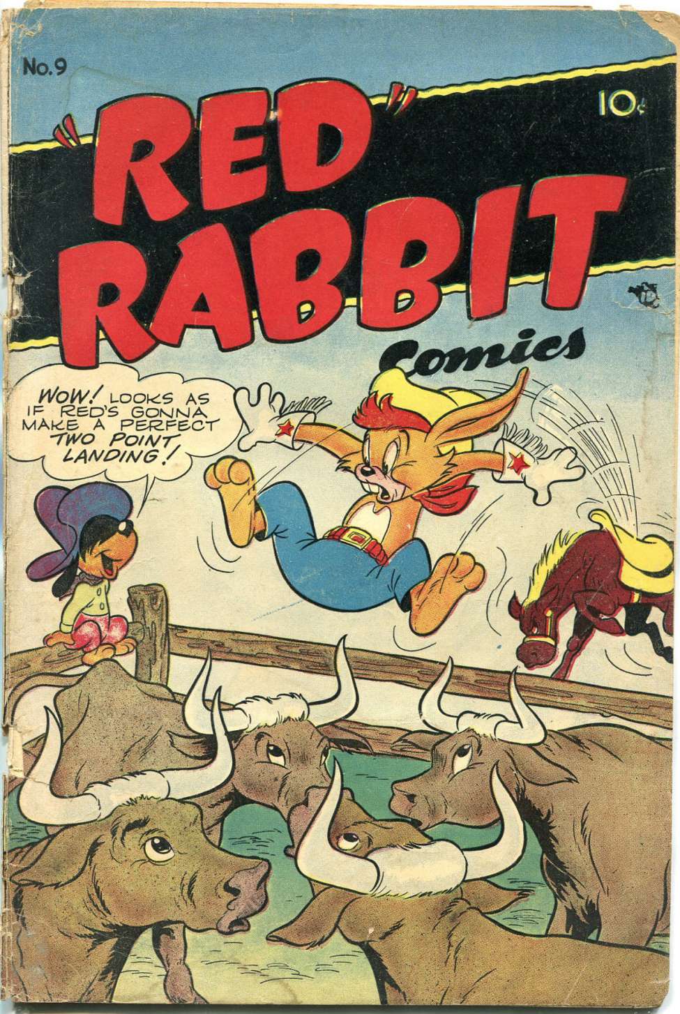 Comic Book Cover For Red Rabbit 9
