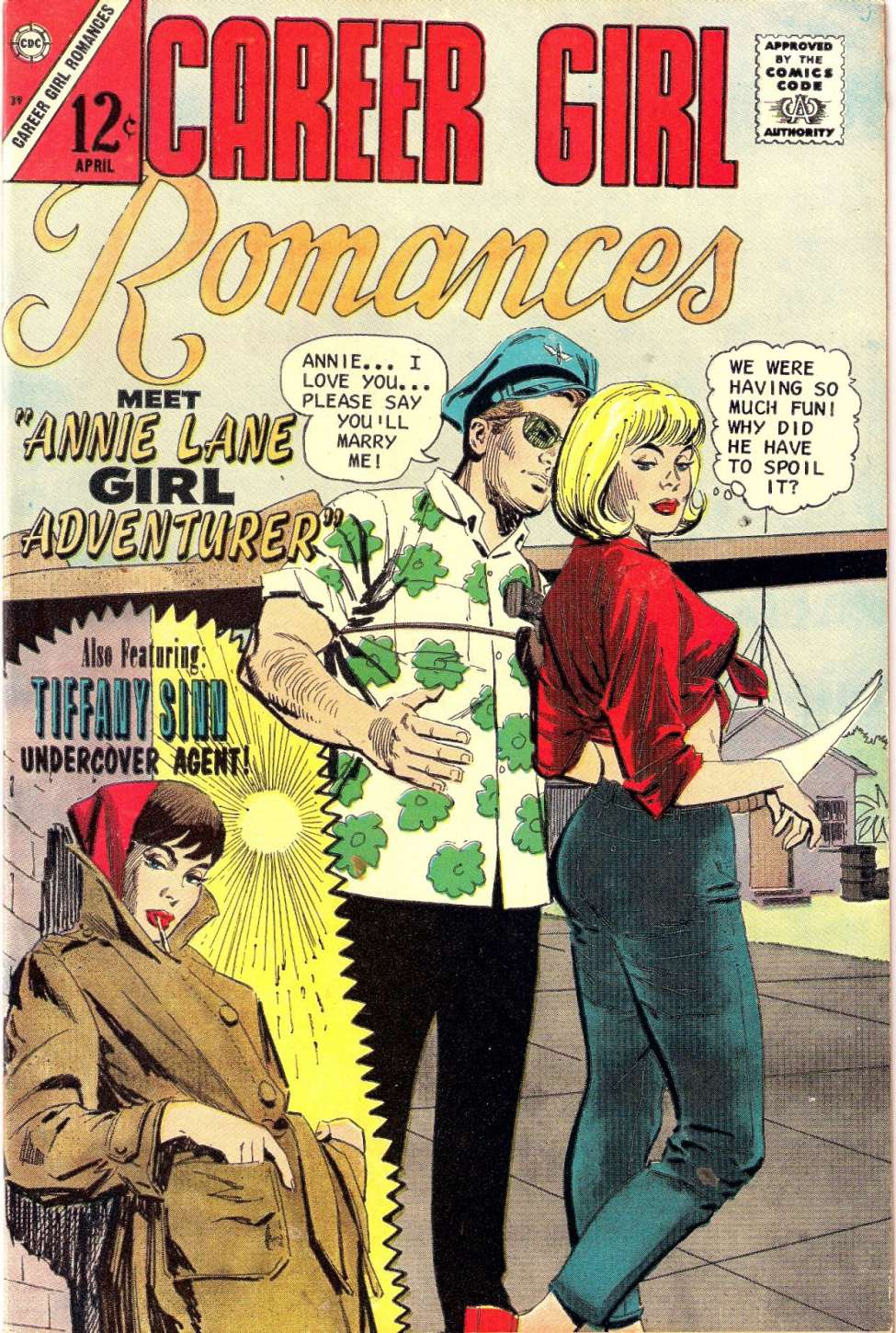 Comic Book Cover For Career Girl Romances 39