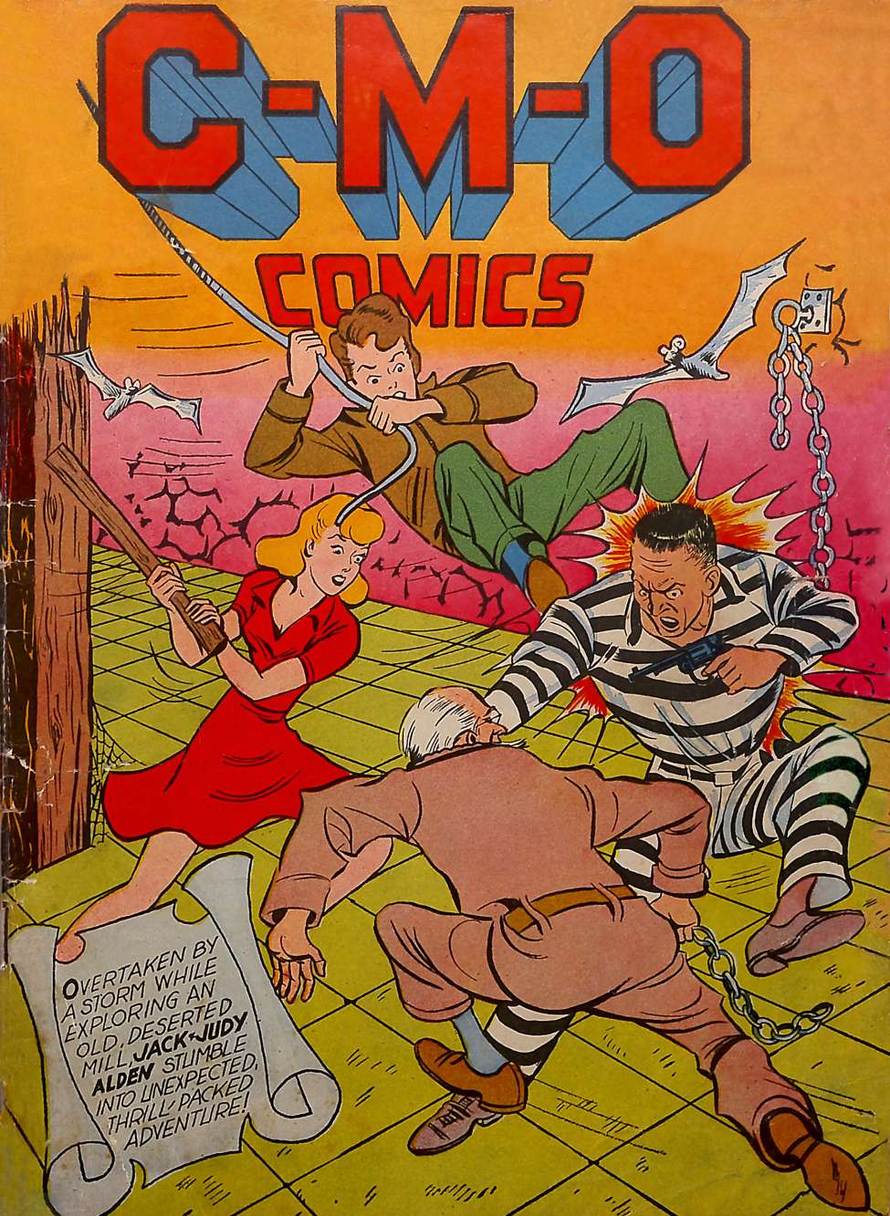 Book Cover For C-M-O Comics 1 - Version 1