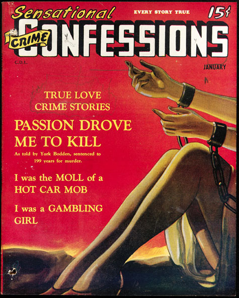 Book Cover For Sensational Crime Confessions v2 1