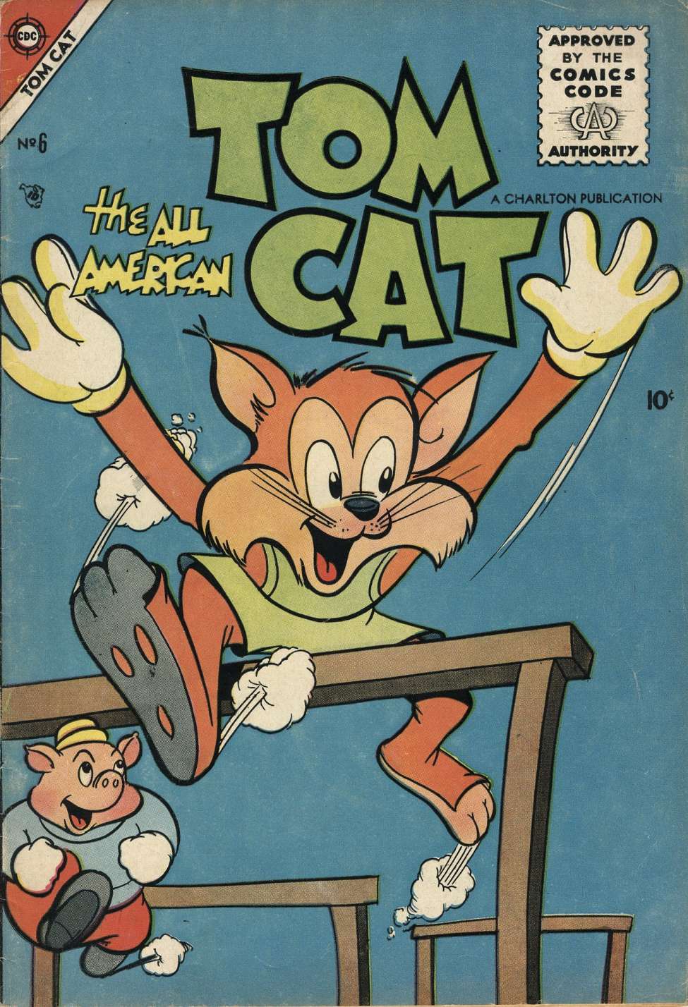 Comic Book Cover For Tom Cat 6