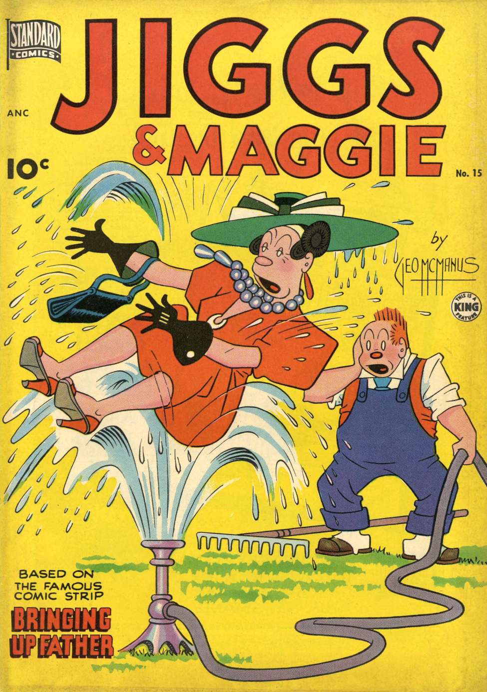 Book Cover For Jiggs & Maggie 15