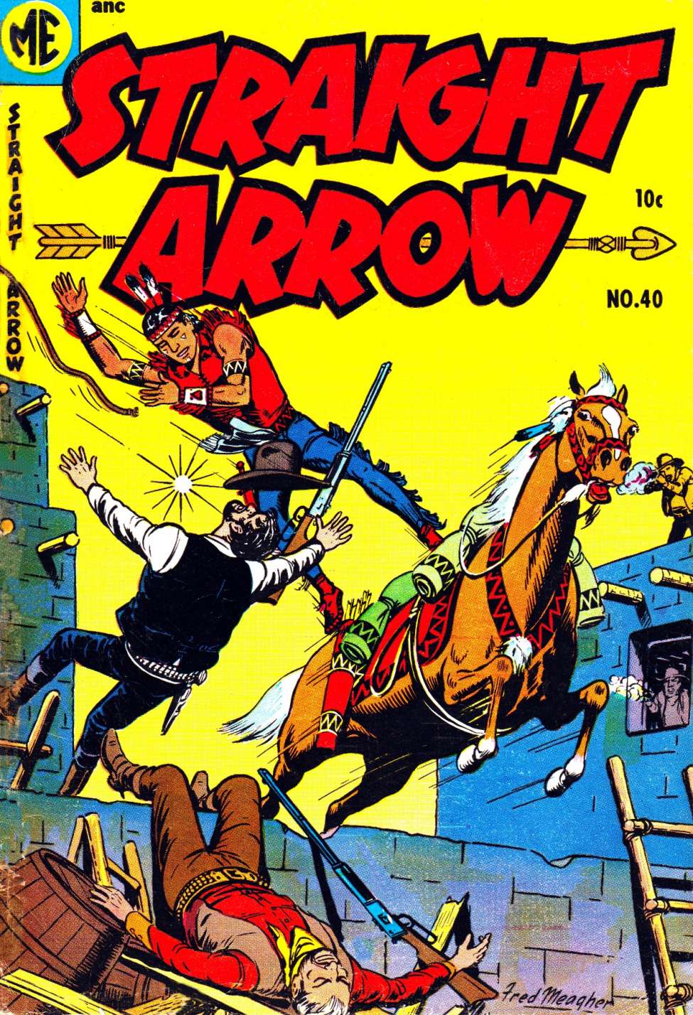 Book Cover For Straight Arrow 40