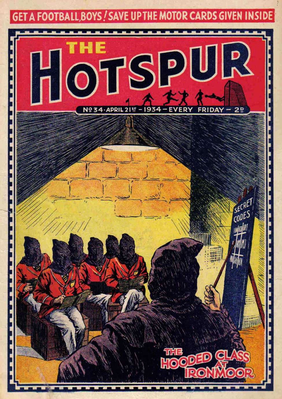 Book Cover For The Hotspur 34