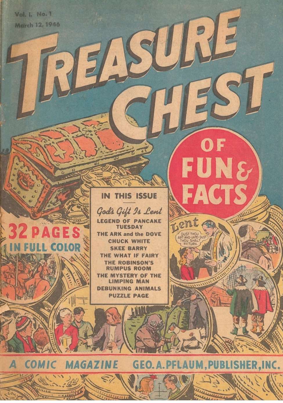 Book Cover For Treasure Chest of Fun and Fact v1 1