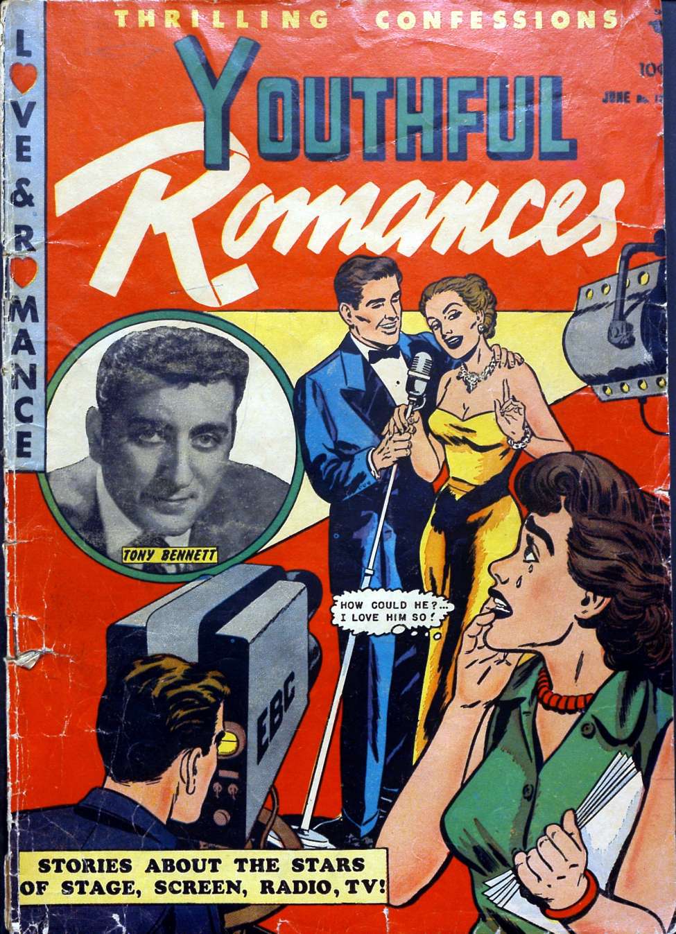 Comic Book Cover For Youthful Romances 12