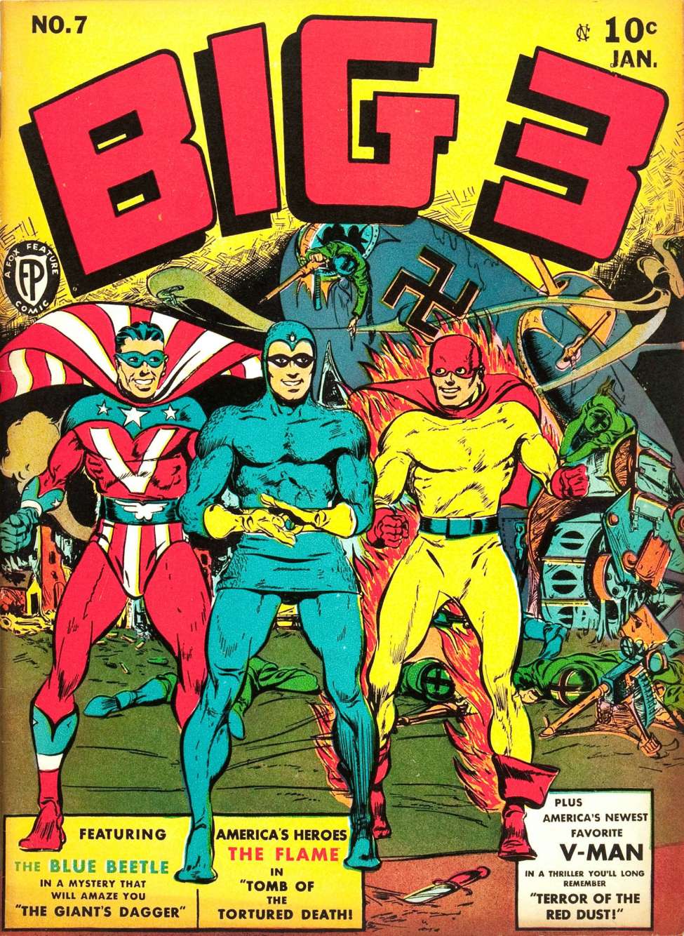 Comic Book Cover For Big 3 7