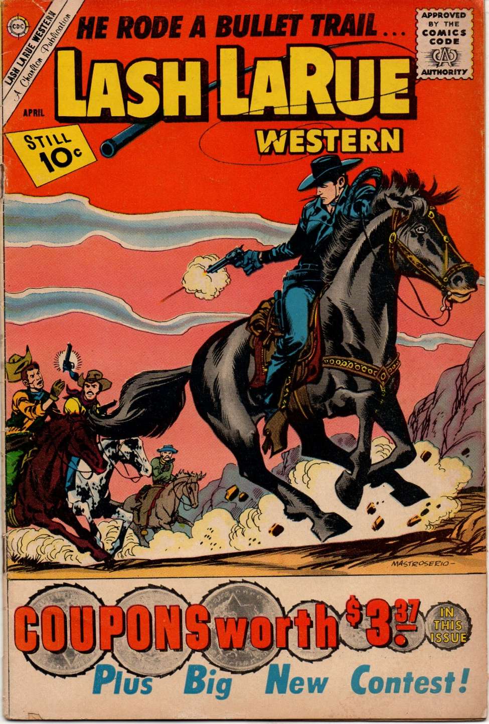 Book Cover For Lash LaRue Western 83