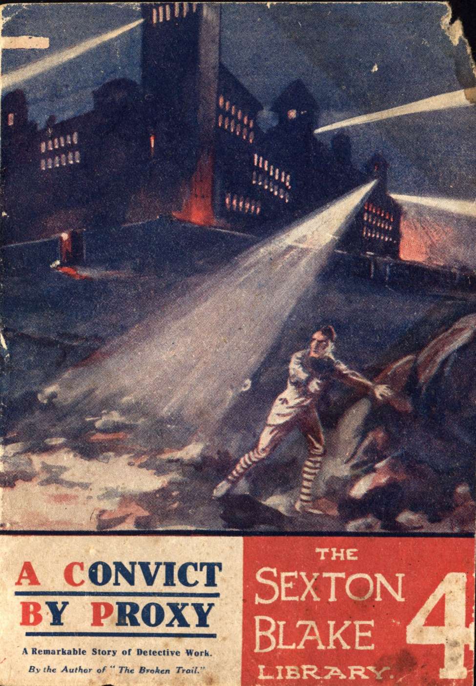 Book Cover For Sexton Blake Library S1 76 - A Convict by Proxy