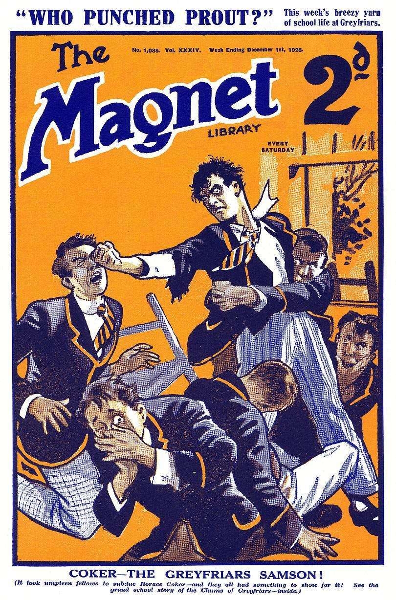 Book Cover For The Magnet 1085 - Who Punched Prout?