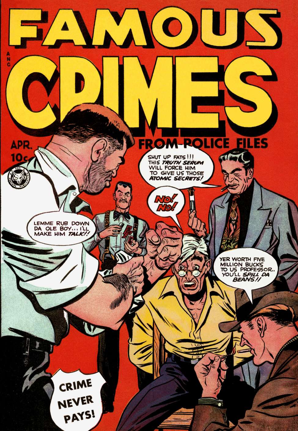 Book Cover For Famous Crimes 8