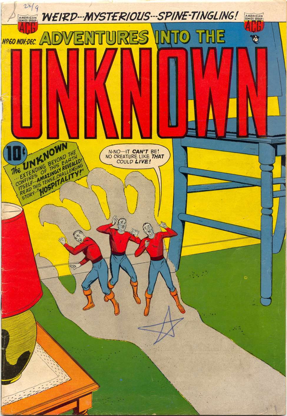 Book Cover For Adventures into the Unknown 60