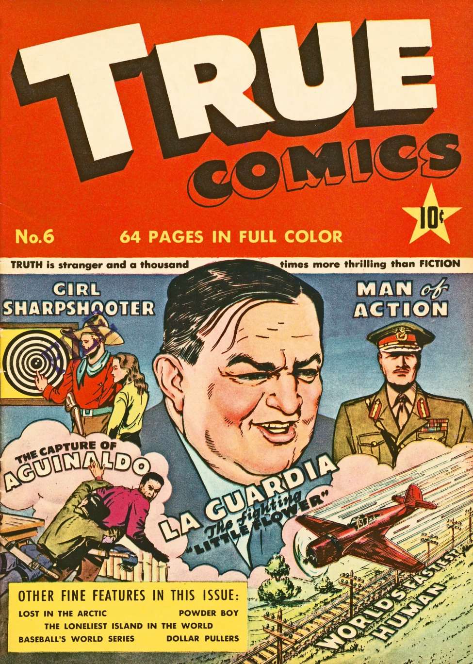 Book Cover For True Comics 6 - Version 2