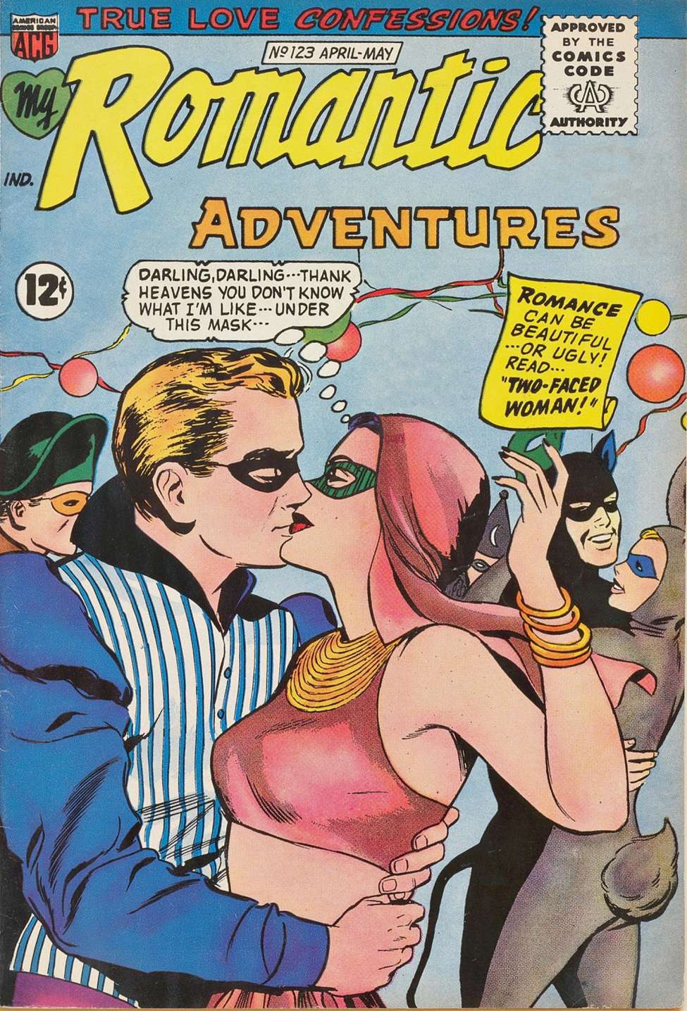 Comic Book Cover For My Romantic Adventures 123