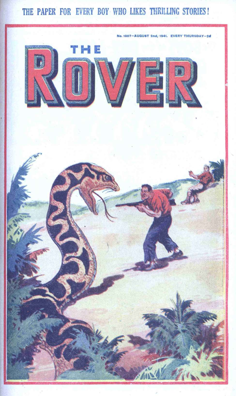 Book Cover For The Rover 1007