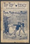 Cover For Tip Top Weekly 5 - Frank Merriwell's Fault