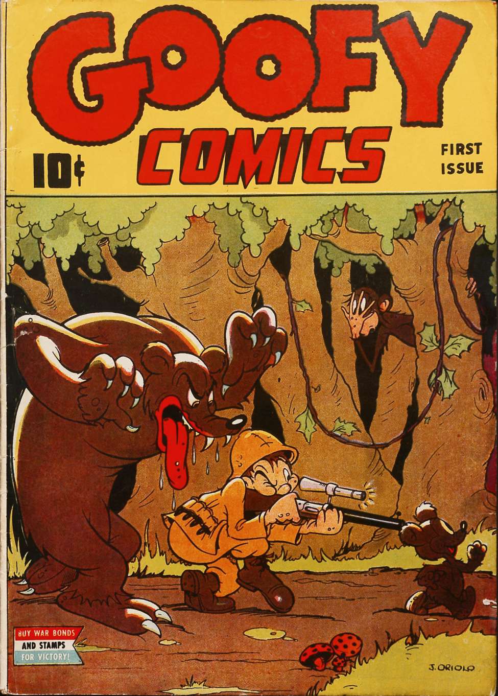 Comic Book Cover For Goofy Comics 1 - Version 2