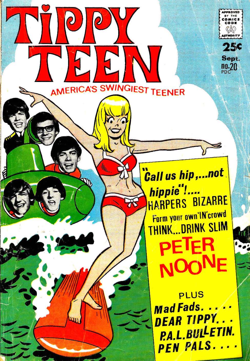 Comic Book Cover For Tippy Teen 20