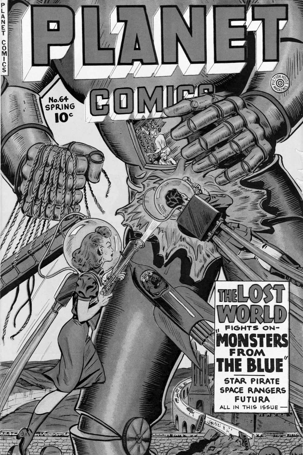 Comic Book Cover For Planet Comics 64 (Spec Edition) - Version 3