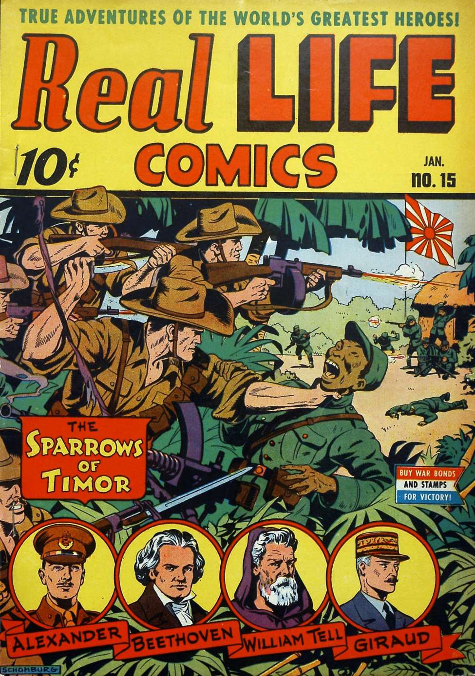 Comic Book Cover For Real Life Comics 15