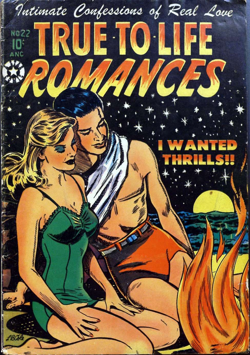 Comic Book Cover For True-To-Life Romances s2 22