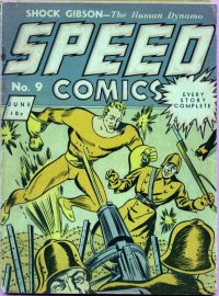 Large Thumbnail For Speed Comics 9