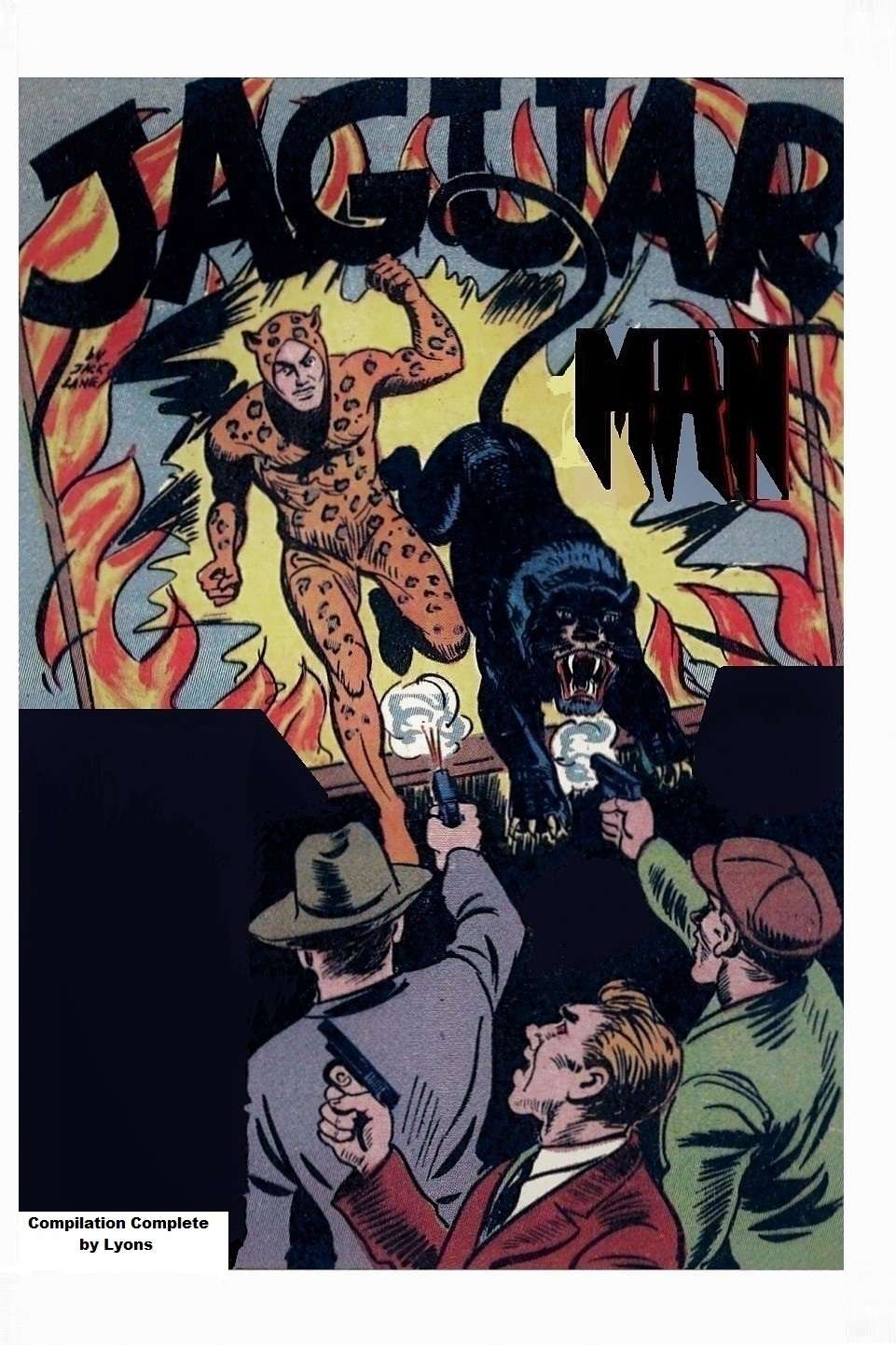 Comic Book Cover For Jaguar Man