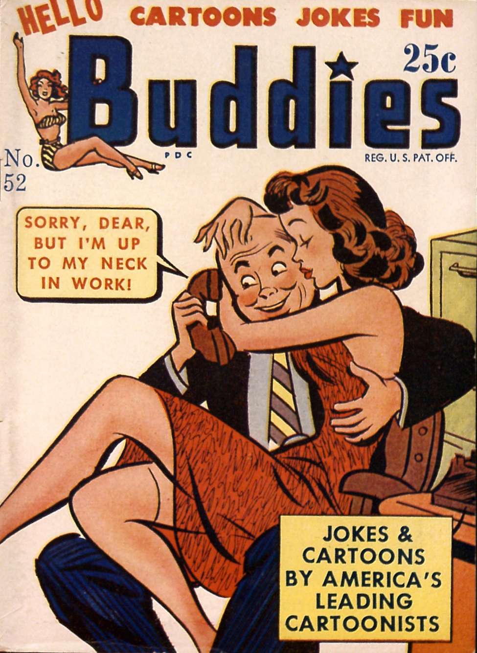 Comic Book Cover For Hello Buddies 52