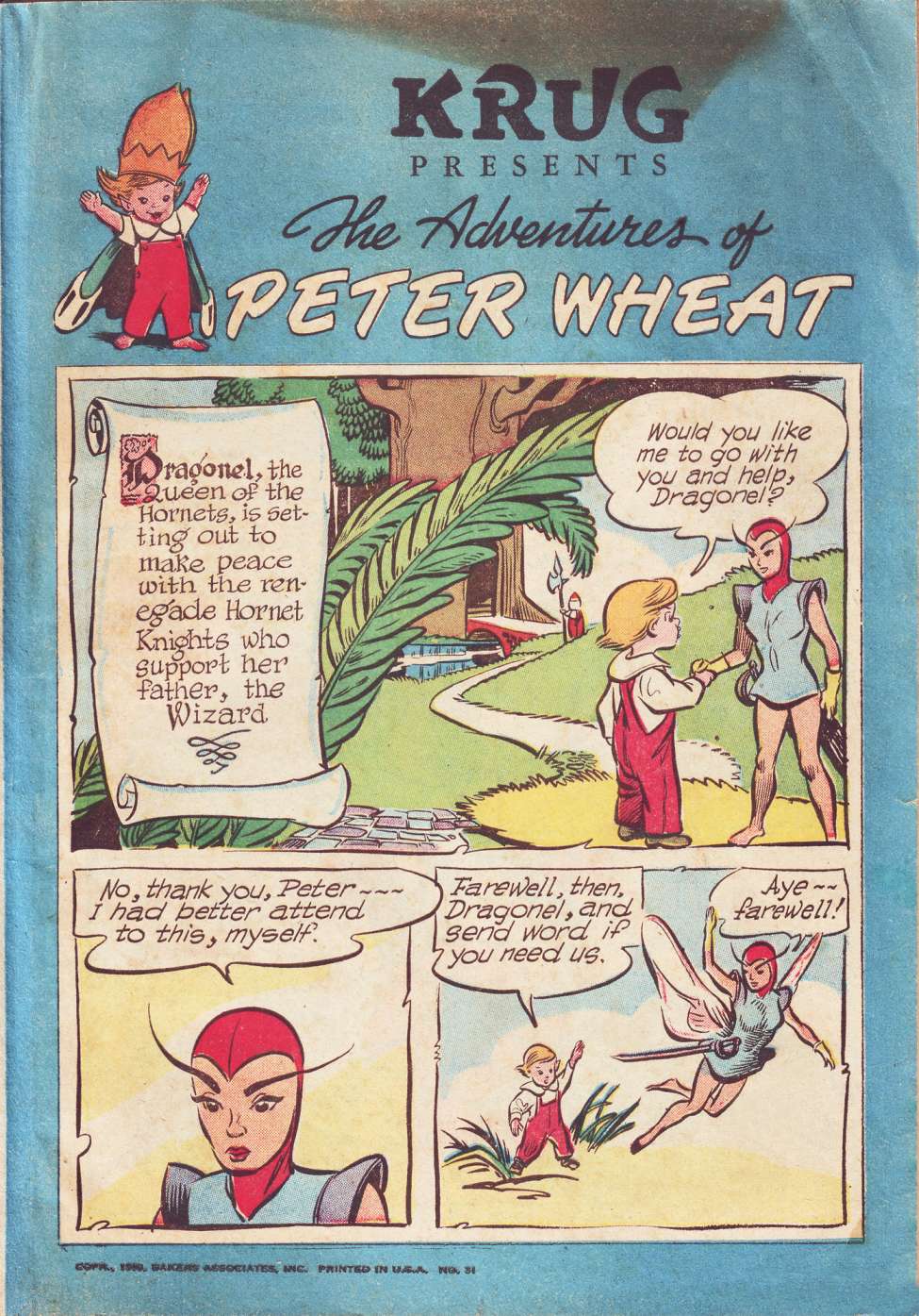 Book Cover For The Adventures of Peter Wheat 31