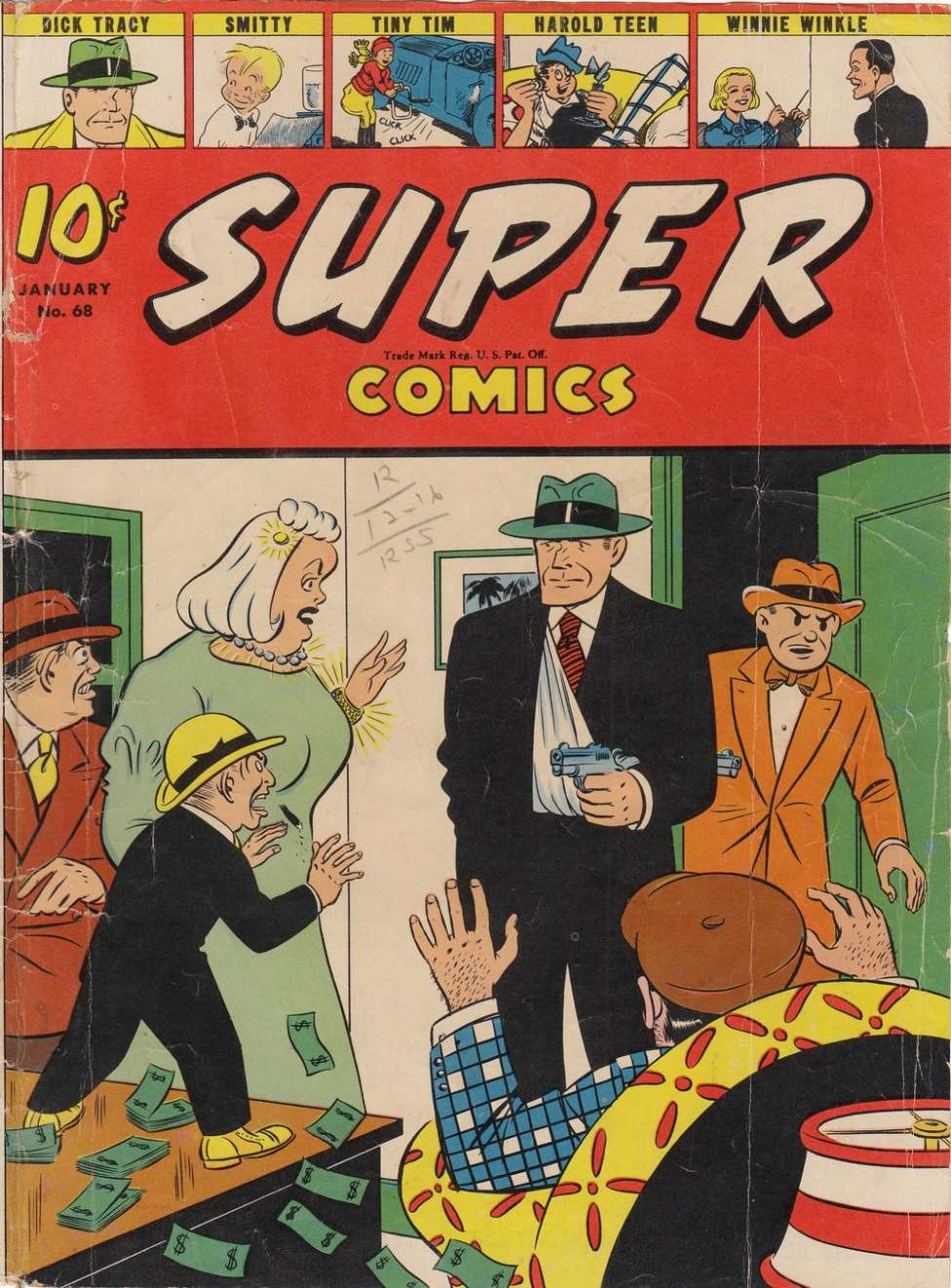 Book Cover For Super Comics 68
