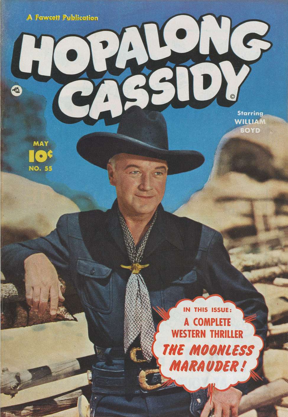 Book Cover For Hopalong Cassidy 55 - Version 2