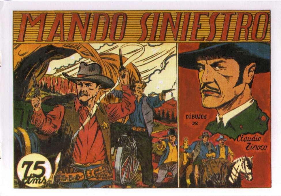 Comic Book Cover For Selección aventurera 34 - Mando siniestro