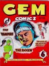 Cover For Gem Comics 16
