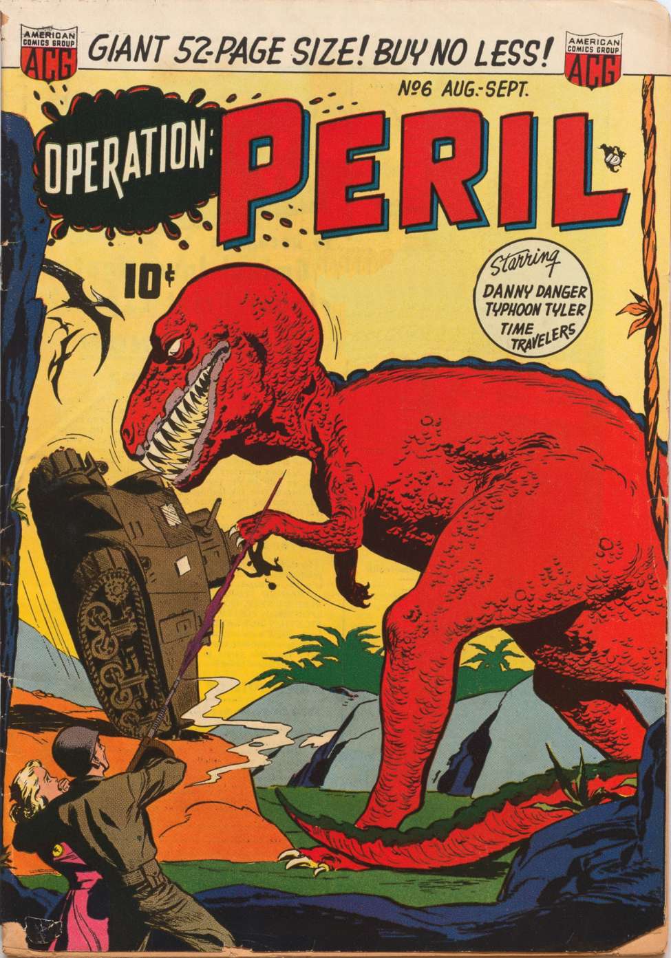 Comic Book Cover For Operation: Peril 6