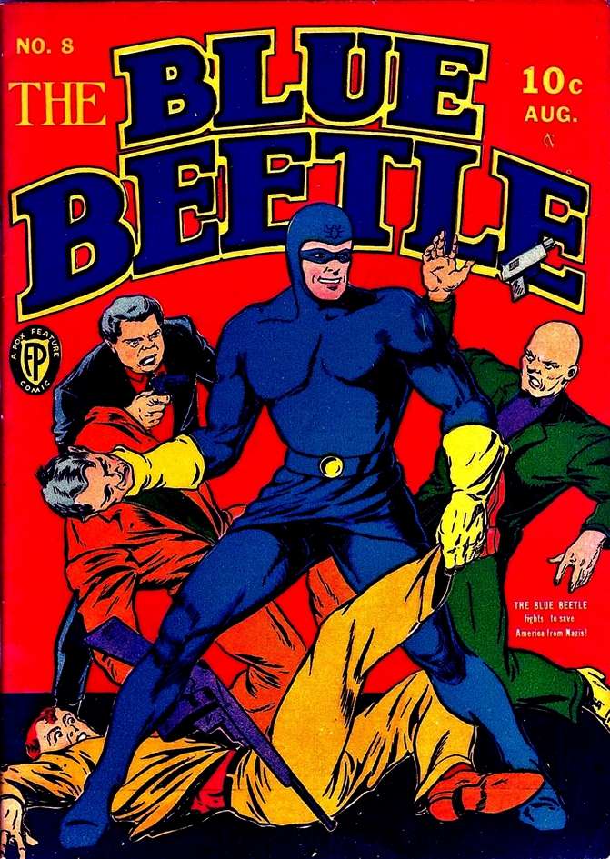 Comic Book Cover For Blue Beetle Comics Compilation Part 3 (of 3)