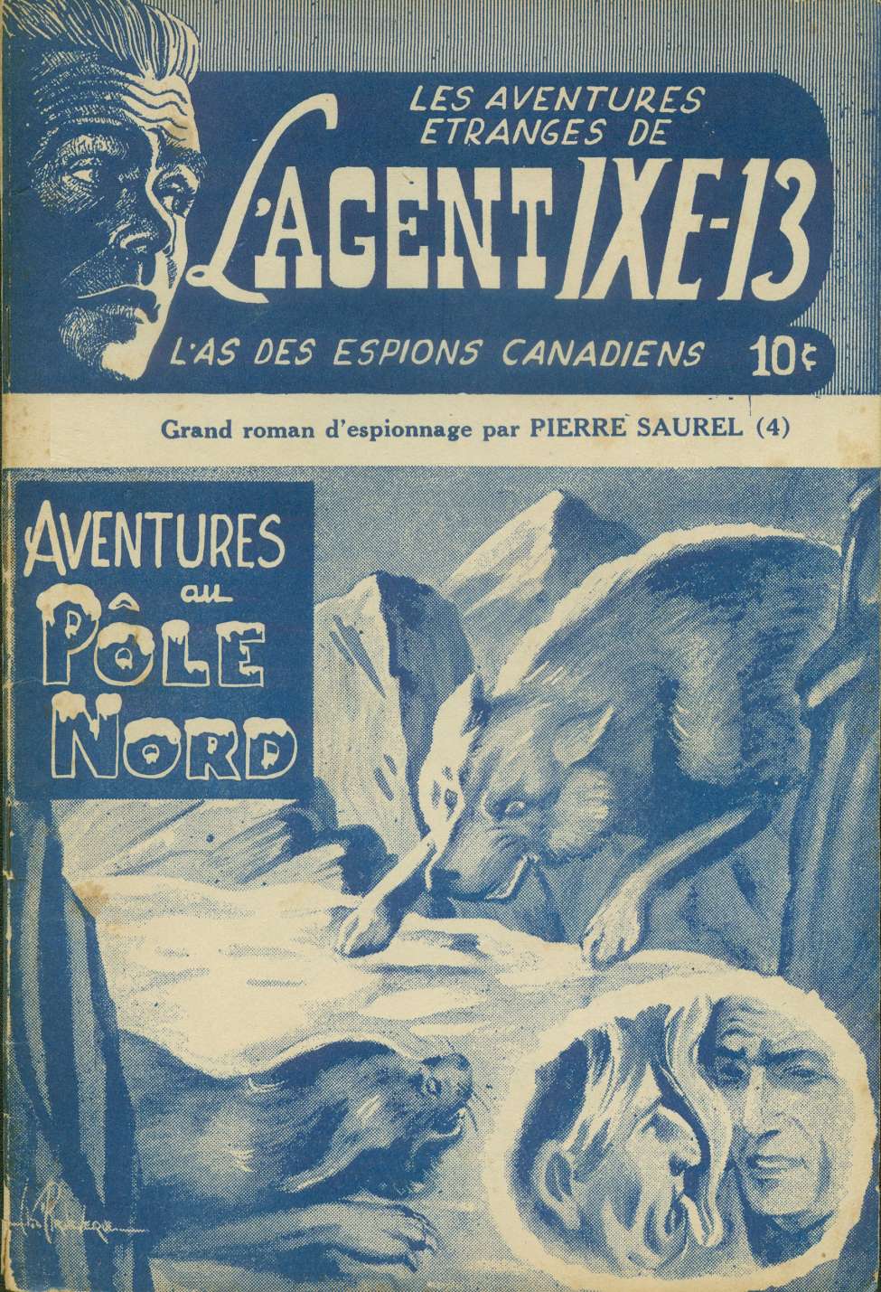 Comic Book Cover For L'Agent IXE-13 v2 4 – Aventures au pôle nord