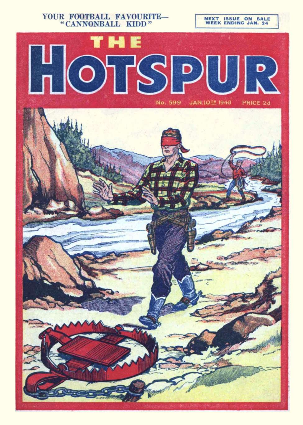 Comic Book Cover For The Hotspur 599