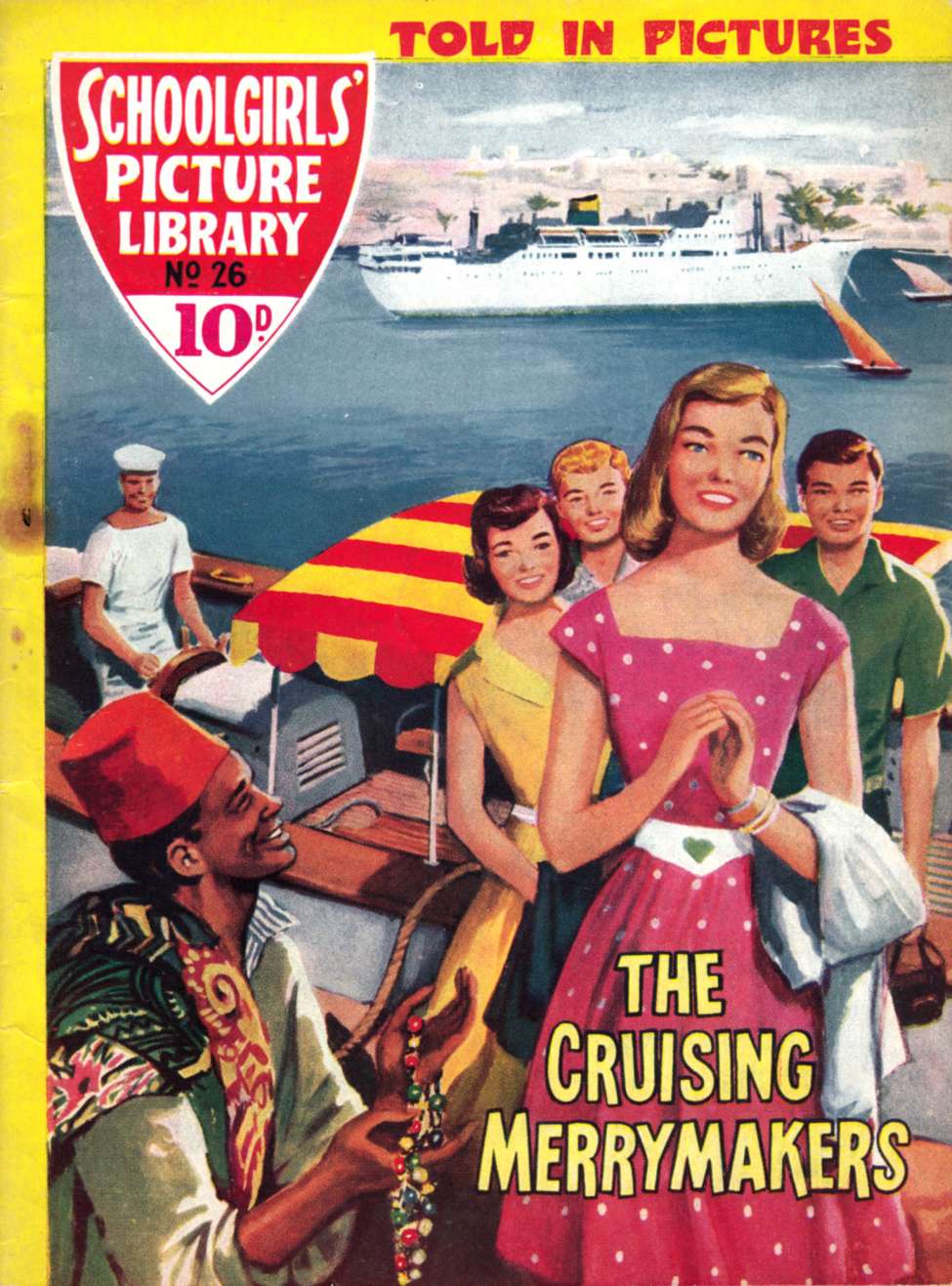 Book Cover For Schoolgirls' Picture Library 26 - The Cruising Merrymakers