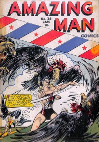 Large Thumbnail For Amazing Man Comics 26 - Version 2
