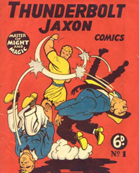 Comic Book Cover For Thunderbolt Jaxon 1