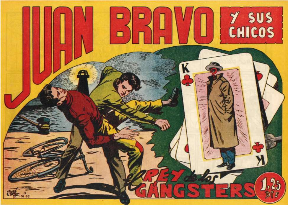 Comic Book Cover For Juan Bravo 8 - El Rey de los Gangsters