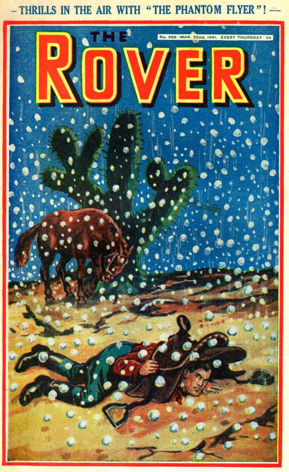 Comic Book Cover For The Rover 988