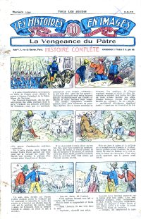 Large Thumbnail For Les Histoires en Images 126 - La Vengeance du P&acirc;tre