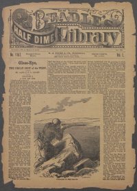 Large Thumbnail For Beadle's Half Dime Library 1157 - Glass-Eye, the Great Shot of the West