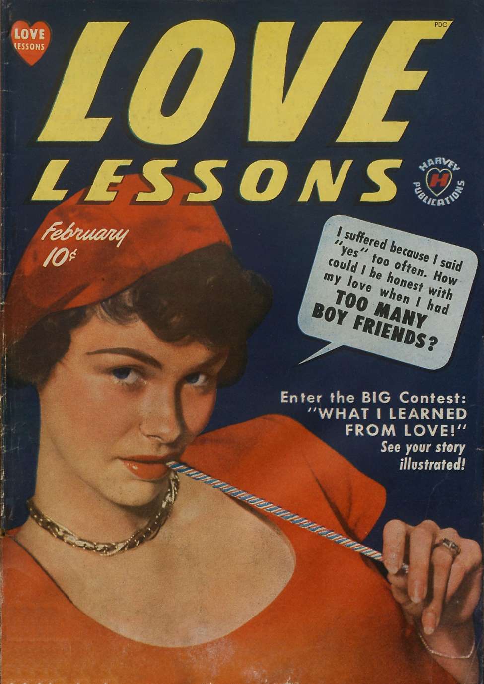 Comic Book Cover For Love Lessons 3