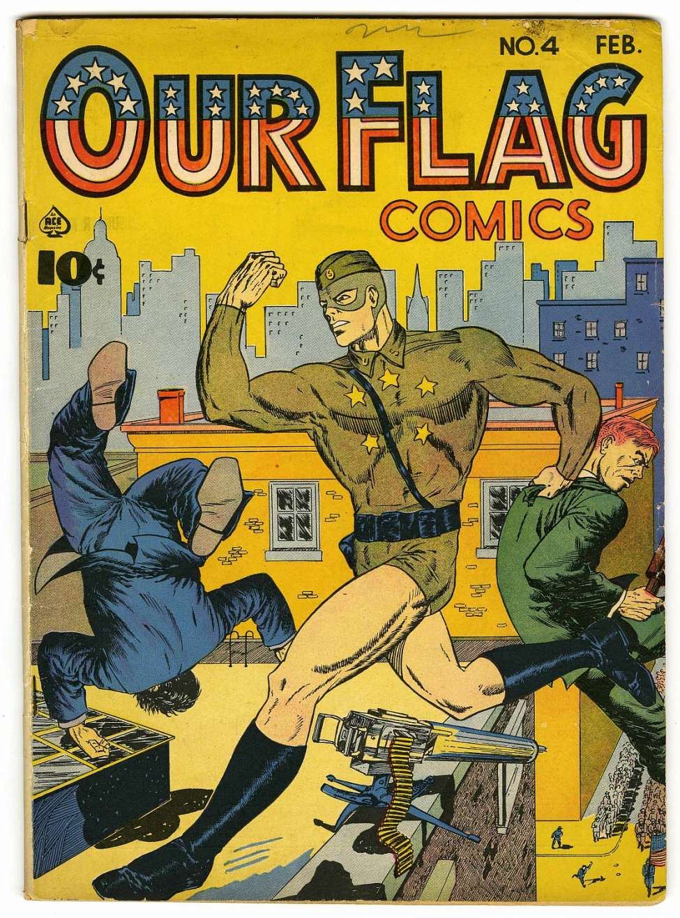 Comic Book Cover For The Complete Flag Archives - Vol 1