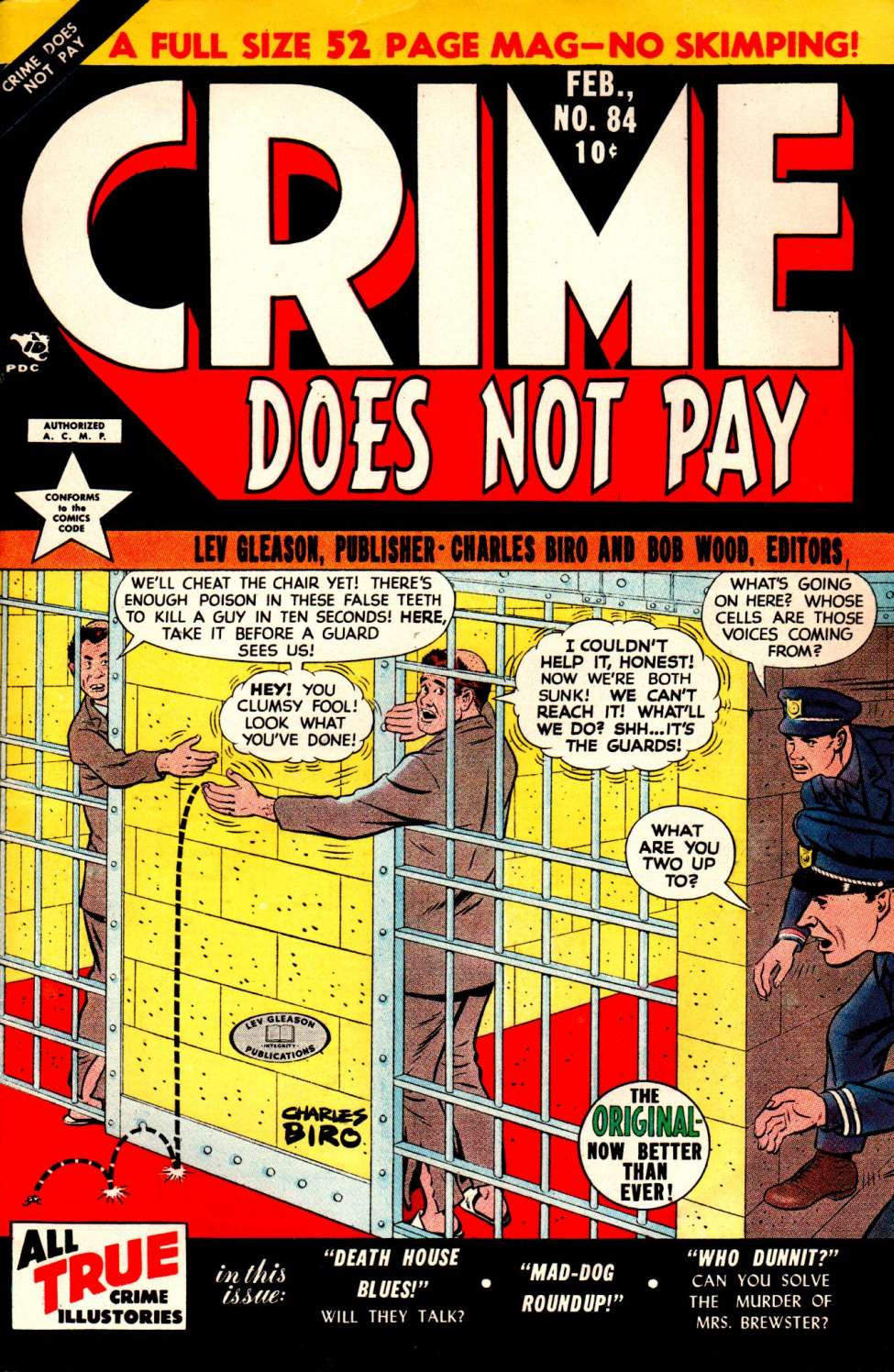 Book Cover For Crime Does Not Pay 84